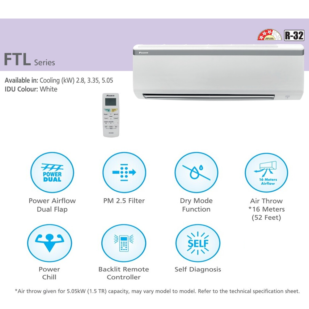 daikin non inverter ac 2022